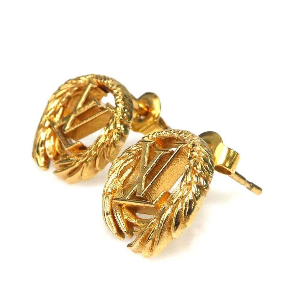 LOUIS VUITTON Gold Earrings - Picture 3 of 9
